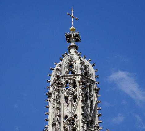 Wien: Kirche Maria am Gestade - Turm (2019)