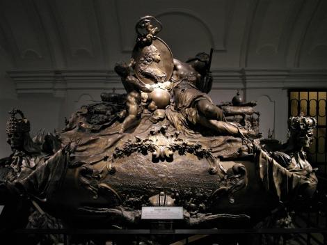 Wien: Kapuzinergruft - Sarkophag von Kaiser Karl VI. (2019)