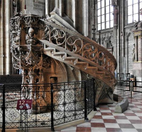 Wien: Stephansdom - Kanzel (2019)