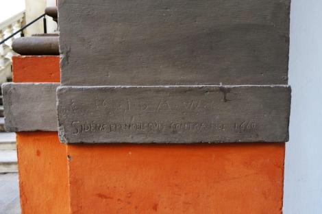 Wien: Hofburg - eigenhändige Inschrift Kaiser Leopolds I. [Wahlspruch "Si deus pro nobis, quis contra nos"] (2019)