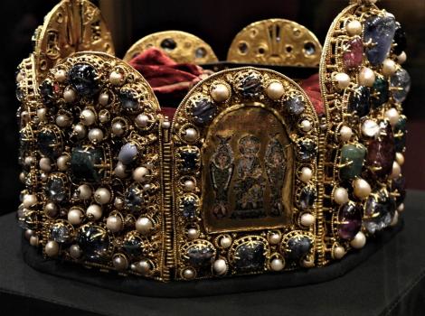 Wien: Schatzkammer in der Hofburg - Reichskrone (2019)