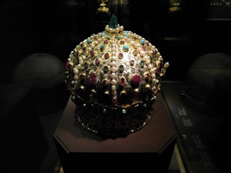 Wien: Schatzkammer in der Hofburg - Krone von Stephan Bocskai (2019)