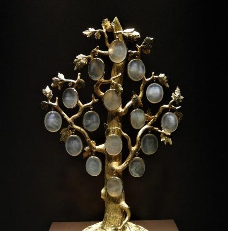 Wien: Schatzkammer in der Hofburg - Stammbaum des Hauses Habsburg (2019)