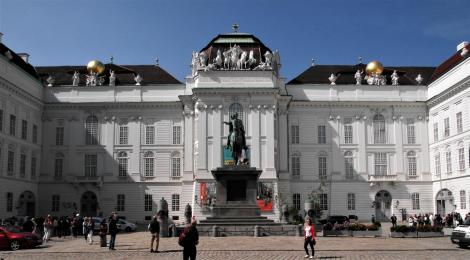 Wien: Hofburg - Hofbibliothek am Josephsplatz (2019)
