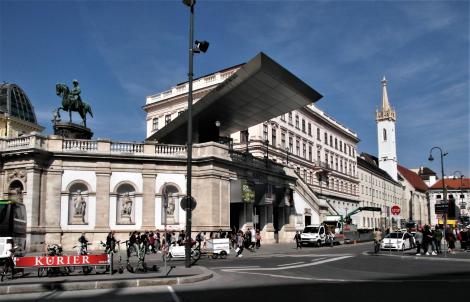 Wien: Albrechtsrampe - Albertina - Augustinerkirche (2019)
