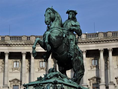 Wien: Hofburg - Prinz Eugen-Denkmal (2019)
