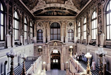 Wien: Burgtheater - Schauspielerstiege (1987)