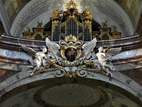 Wien: Karlskirche - Orgelempore (2019)