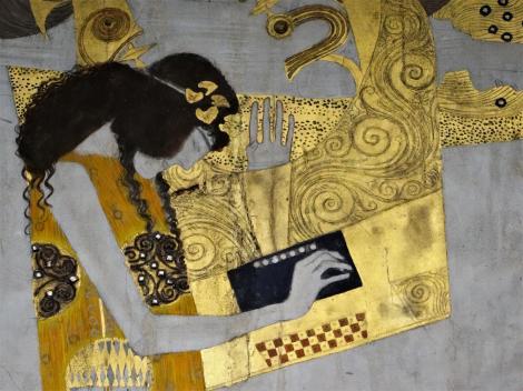Wien: Kunstausstellungsgebäude "Secession" - "Beethoven-Fries" von Gustav Klimt (2019)