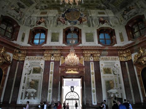 Wien: Oberes Belvedere - Marmorsaal (2019)