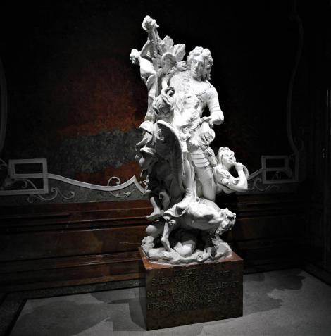 Wien: Unteres Belvedere - Apotheose des Prinzen Eugen von B. Permoser (2019)