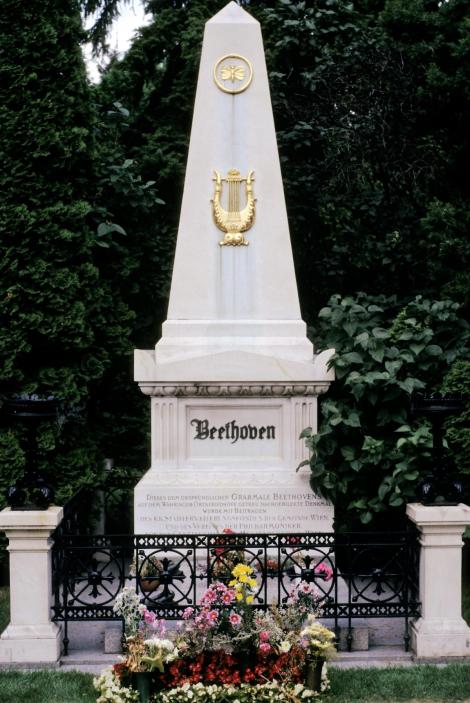 Wien: Zentralfriedhof - Beethoven-Grab (1987)