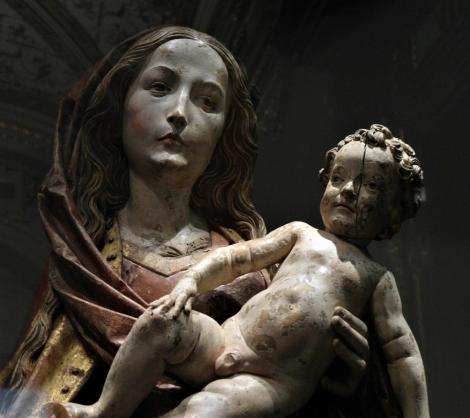 Kunsthistorisches Museum Wien: Tilmann Riemenschneider, Maria mit Kind [Lindenholz, Würzburg um 1500] (2019)