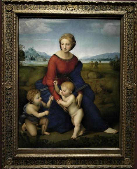Kunsthistorisches Museum Wien: Raffael, Madonna im Grünen (2019)