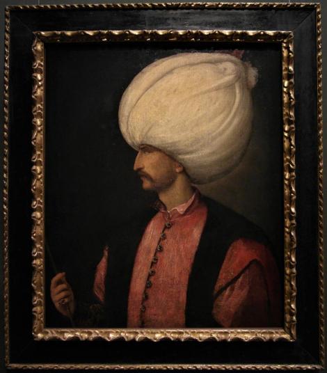 Kunsthistorisches Museum Wien: Sultan Suleiman II. [1495-1496-1566] venezianisch 16. Jh. (2019)
