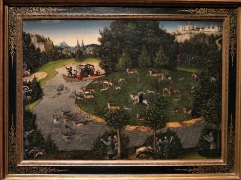 Kunsthistorisches Museum Wien: L. Cranach d. Ä., Hirschjagd des Kurfürsten Friedrich d. Weisen (2019)