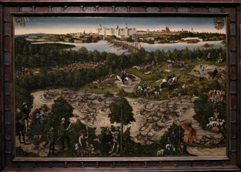 Kunsthistorisches Museum Wien: L. Cranach d. Ä., Hirschjagd des Kurfürsten Johann Friedrich (2019)