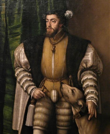 Kunsthistorisches Museum Wien: Jakob Seisenegger, Kaiser Karl V. mit seinem englischen Wasserhund (2019)