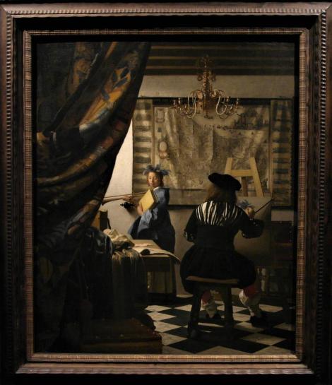 Kunsthistorisches Museum Wien: Vermeer van Delft, Die Malkunst (2019)