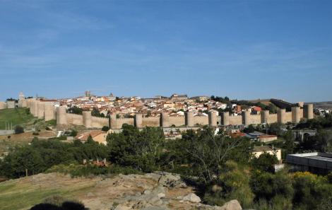 Avila: Blick auf die Stadt (2019)