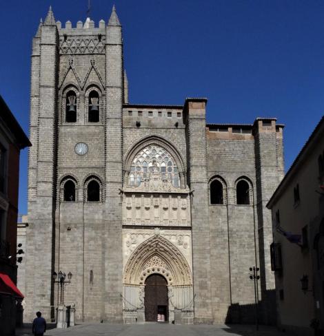 Avila: Kathedrale - Westfassade (2019)