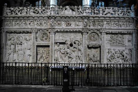 Avila: Kathedrale - Trascoro bzw. Lettner (2019)