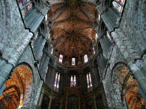 Avila: Kathedrale - Chorgewölbe (2019)