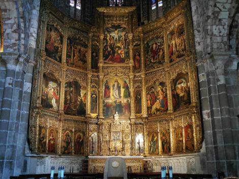 Avila: Kathedrale - Hauptaltar (2019)