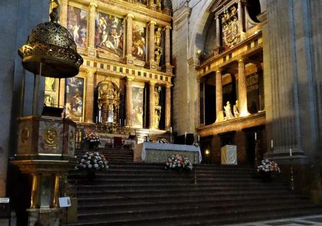 El Escorial: Klosterpalast - Kirche Chor (2019)