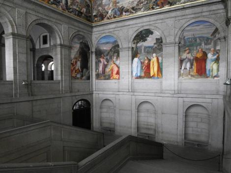 El Escorial: Klosterpalast - Haupttreppe (2019)