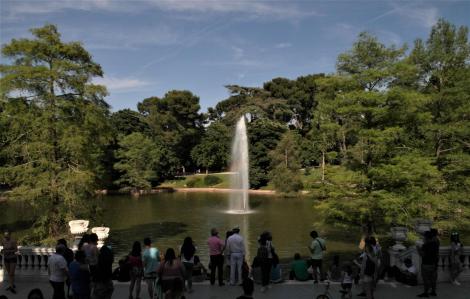 Madrid: See beim Kristallpalast im Retiro-Park (2019)
