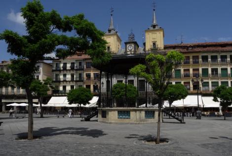 Segovia: Plaza Mayor - Rathaus (2019)