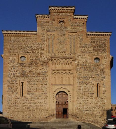 Toledo: Kirche Santiago del Arrabal - Westfassade (2019)