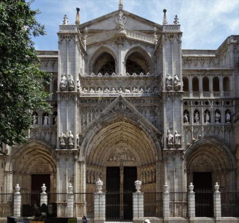 Toledo: Kathedrale - Westfassade (2019)