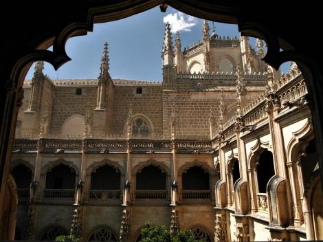 Toledo: Kirche San Juan de los Reyes - Kreuzgang (2019)