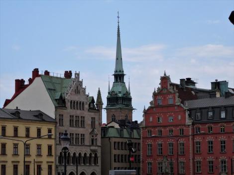 Stockholm: Blick zur Deutschen Kirche [von der Ritterinsel] (2019)