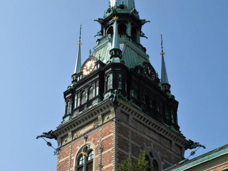 Stockholm: Deutsche Kirche - Turm (2019)