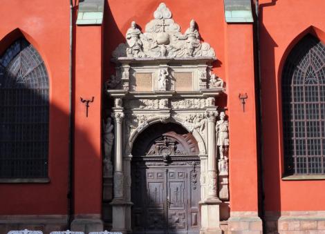 Stockholm: Jakobskirche - Südportal (2019)