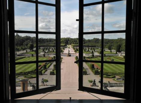 Schloss Drottningholm: Blick in den Schlosspark (2019)