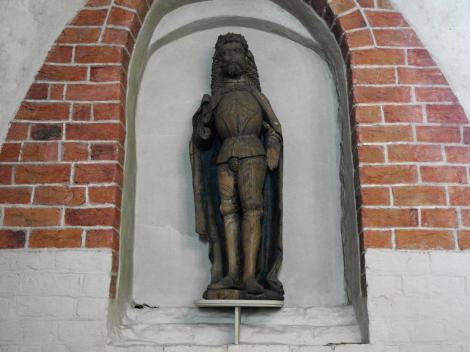 Strängnäs Dom - Skulptur des Hl. Erik [von Bernt Notke] (2019)