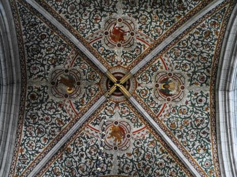 Uppsala: Dom - Vierung = Krönungsgewölbe (2019)