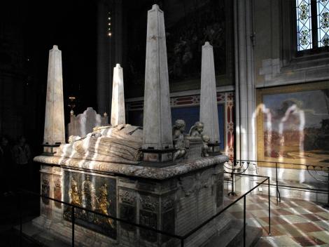 Uppsala: Dom - Grabmal von Gustav Wasa und Gemahlinnen in der Wasa-Kapelle (2019)