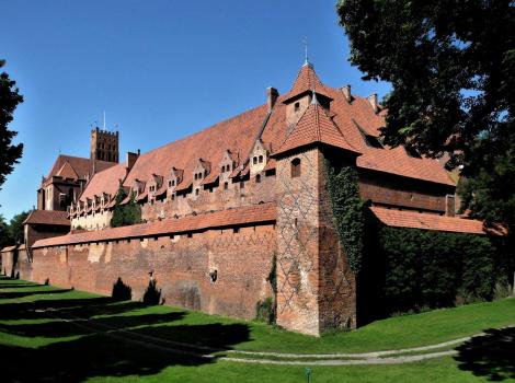 Marienburg [poln. Malbork]: Mittelschloss mit Gästeflügel (2012)