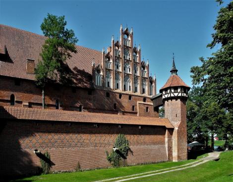 Marienburg [poln. Malbork]: Mittelschloss – Spital (2012)