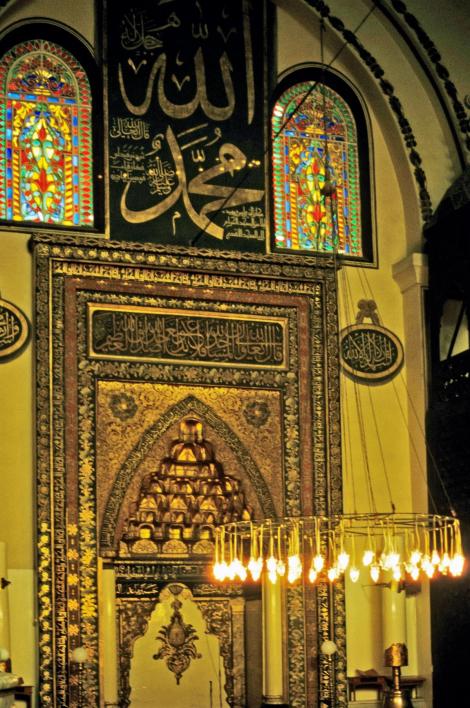 Bursa: Große Moschee - Mihrab (1997)
