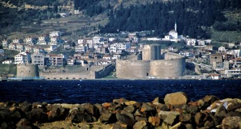 Blick auf die Festung Kilitbahir [auf der Halbinsel Gallipoli] an den Dardanellen (1997)