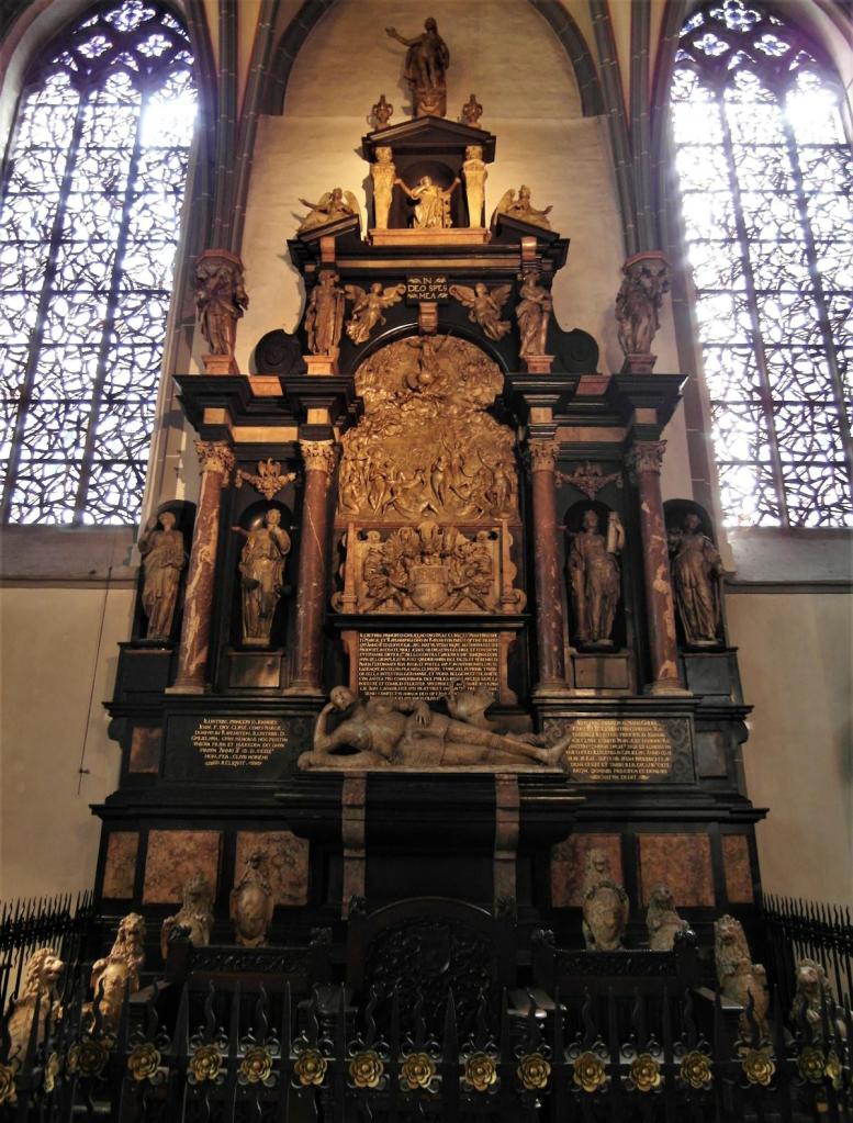 Düsseldorf: Lambertuskirche - Grabmal Herzog Wilhelms des Reichen (2018)