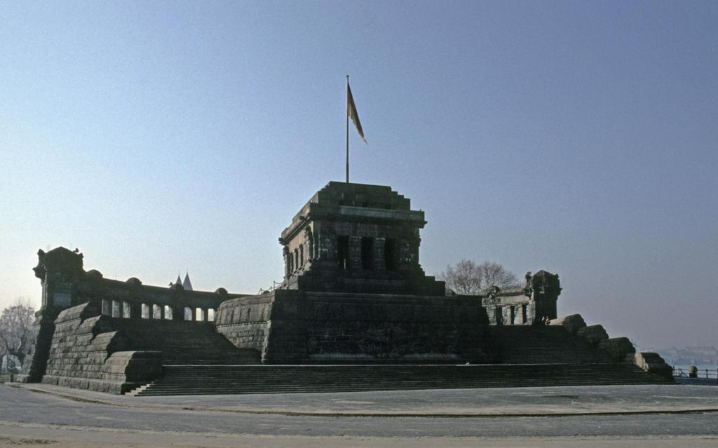 Koblenz: Deutsches Eck - Kaiser Wilhelm-Denkmal (1980)