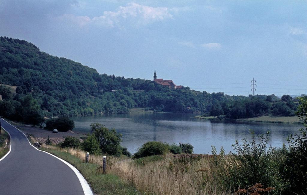 Stausee der Eger bei Kaaden [tschech. Kadaň] (1982)