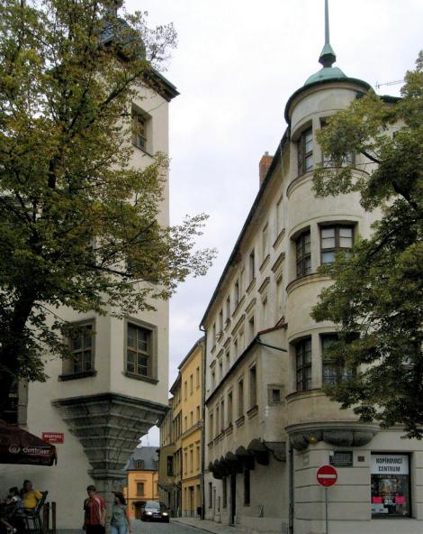 Iglau [tschech. Jihlava]: Berggericht [links] und Münze [rechts] (2008)